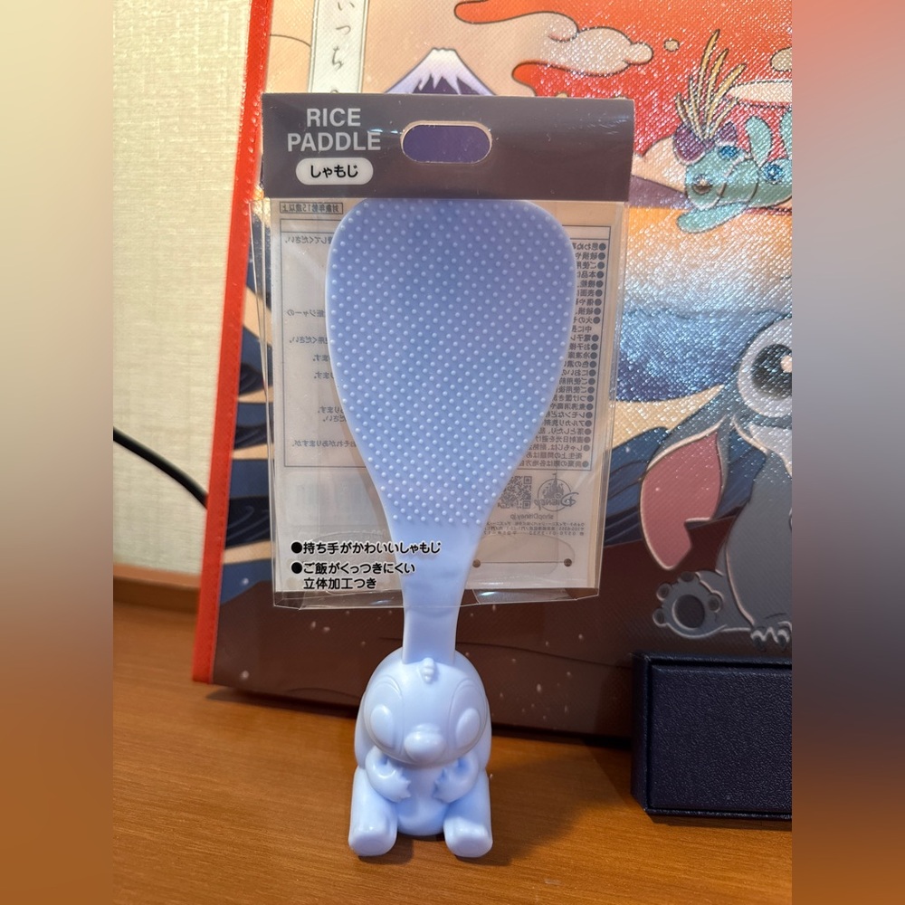 🔥 EXCLUSIVE JAPAN STITCH Rice Paddle with STITCH Handle 2025!! 🍚